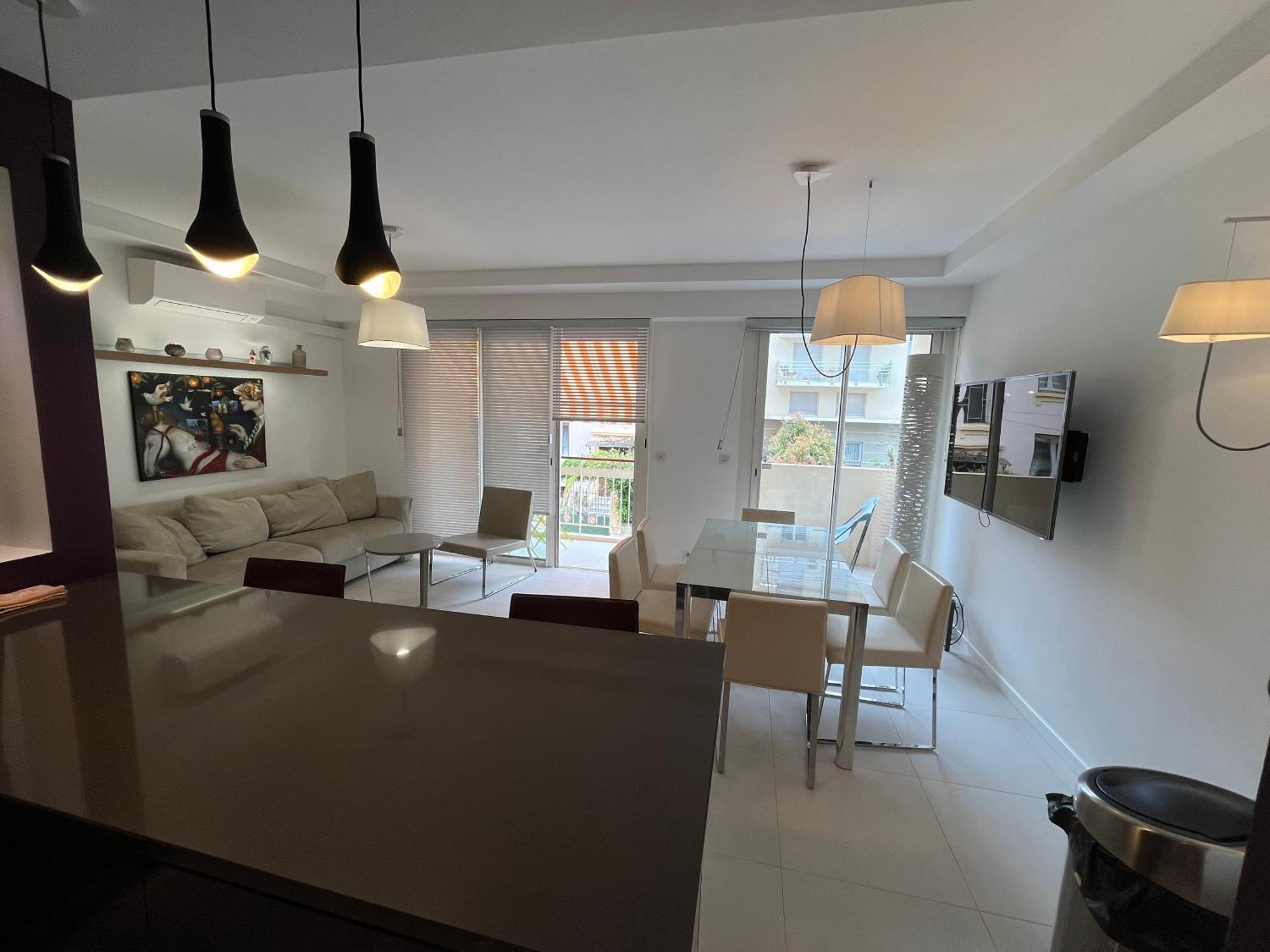Appartement Calme Familial 3 Ch Avec Terrasses Juan-les-Pins Exterior foto
