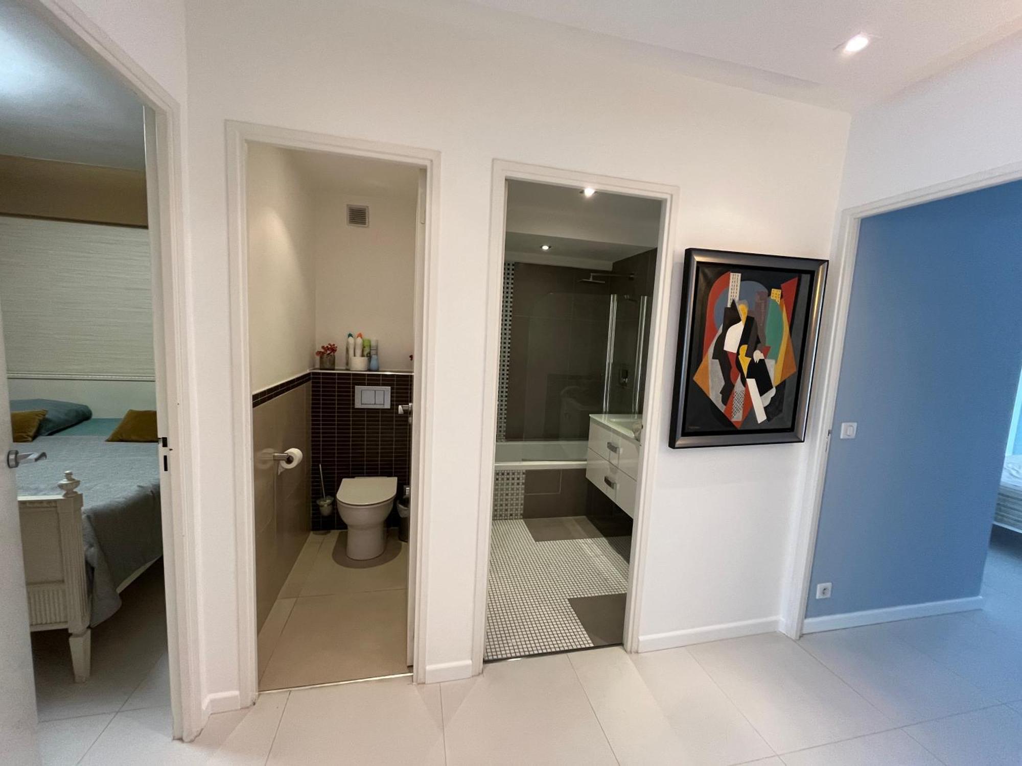 Appartement Calme Familial 3 Ch Avec Terrasses Juan-les-Pins Exterior foto